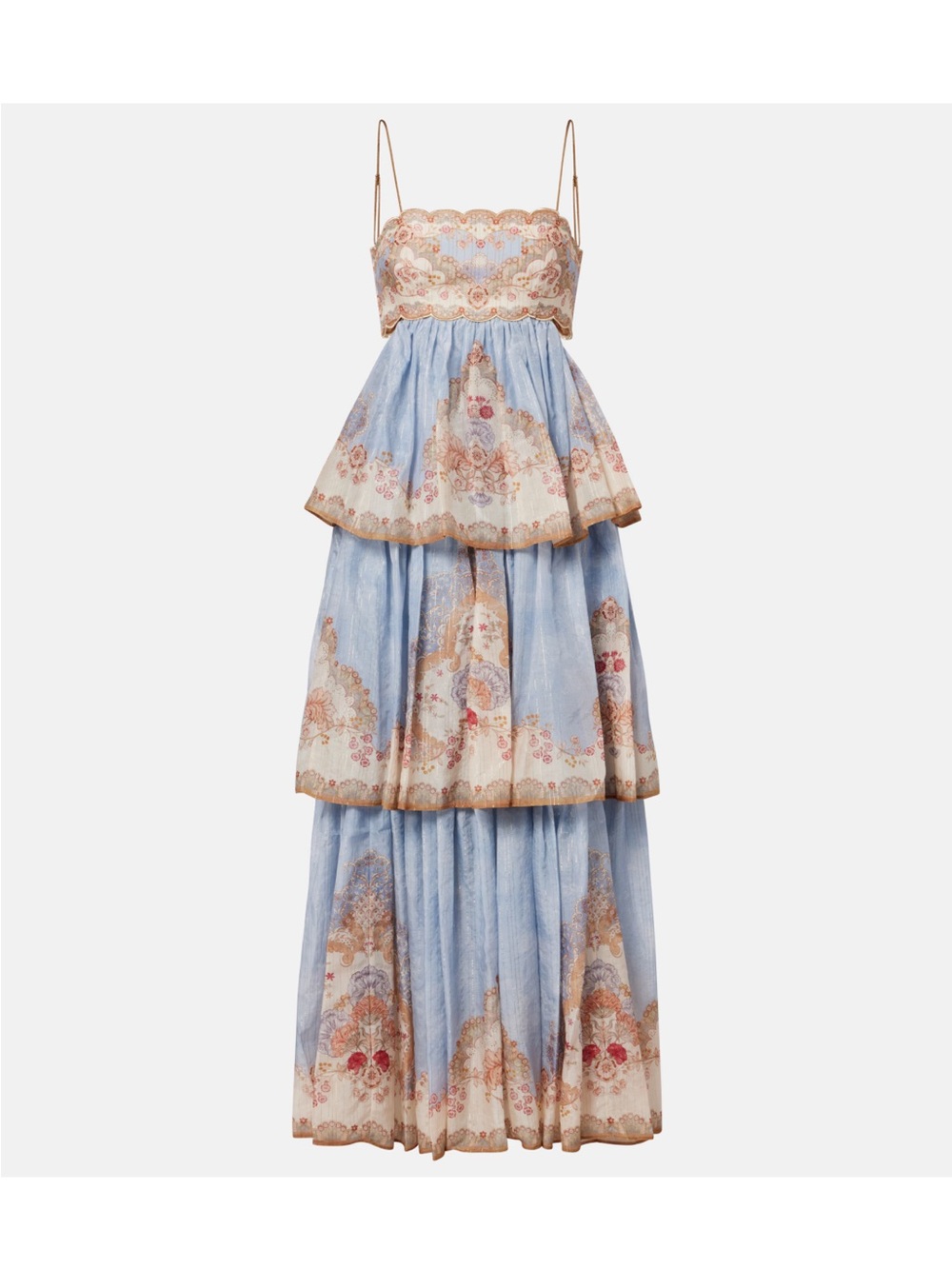 Zimmermann Daylight Floral Tiered Maxi Dress - Picture 7 of 7